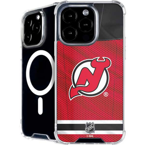 NHL New Jersey Devils Home Jersey iPhone 16 Pro MagSafe Case